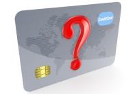 An unknown credit card which could belong to any bank or person