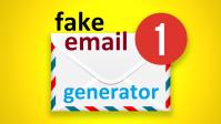 Fake Email Generator with a new email icon